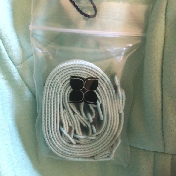 BCBG | Jacklyn Tiered Ruffle Strapless Green Opaline Dress NWT - Picture 10 of 16